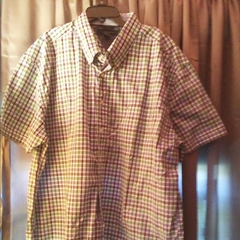 Tommy Hilfiger Plaid Polo Shirt